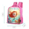 Zeemeermin - Vissen - Koraal Kinderrugzak - Roze middel -productfoto_formaten