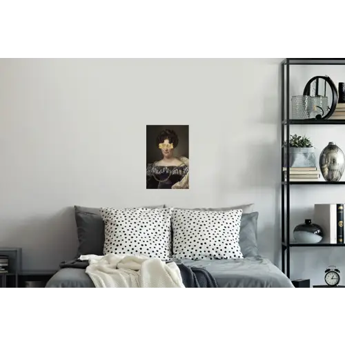 Johanna Henriette Engelen - Dubois Drahonet - Goud Muursticker klein -slaapkamer