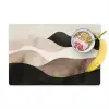 Abstract - Landschap - Golven - Crèmekleur Placemat vinyl groot -zzzproduct_Kitchenyeah-website