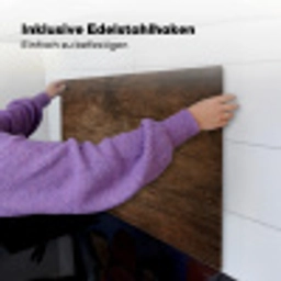 Antiek Schuurhout Inductie beschemer met haakjes middel -ky-ophangen-de