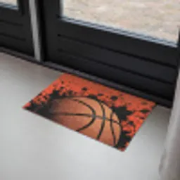 Basketbal - Verf - Sport - Oranje Deurmat klein -sfeer2