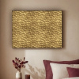 Metaal - Dynamisch - Goud Textielframe zwart klein 947 -sfeer1