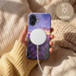 Lavendel - Veld - Natuur - Paars Toughcase MagSafe Apple iPhone 17 klein -USP_MagsafeV