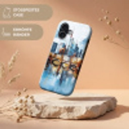 Bomen Frankfurt- Stad - Skyline - Brug Toughcase MagSafe Apple iPhone 17 klein -USP_RandenV_DE