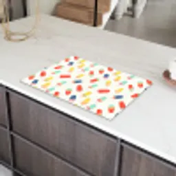 IJsjes - Speels - Kleurrijk Inductie beschermer vinyl 3mm klein 276 -sfeer8