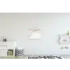Marmer - Steen - Wit - Goud - Marmerlook - Steen - Luxe textielposter latten blank klein -kinderkamer