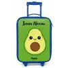 Kawai - Avocado - Groen Kinderkoffer - Blauw klein -zz3dotto