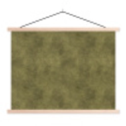 Textuur - Abstract - Groen textielposter latten blank klein 122 -3d