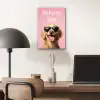 Zonnebril - Hartjes - Hond - Valentijn aluminium wit klein -sfeer5