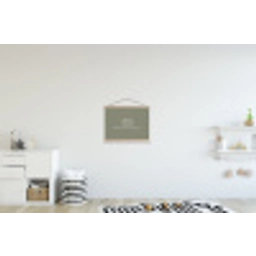 Quotes - Ma - Spreuken - Mama's recept - Koken textielposter latten blank klein -kinderkamer