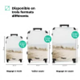 Wolken - Duinlandschap - Zand NBS - Handbagage koffer - Volwassenen Unisex middel zzzzzzVergelijking_3FR