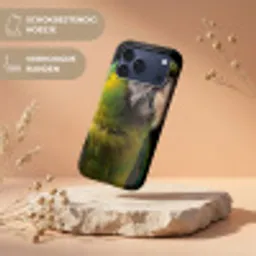 Ara - Portret - Groen Toughcase MagSafe Apple iPhone 17 Pro Max klein -USP_RandenV_NL