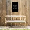 Van jou wil ik er nog wel eentje - Quotes - Spreuken Tuinposter op houten frame 2 cm dik klein -sfeer4