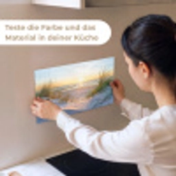 Strand - Zon - Duin - Gras - Zand - Horizon keuken achterwand sample klein -USP_sampleDE