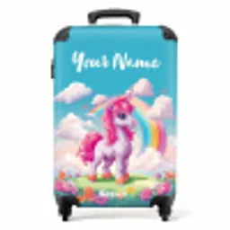 Rosie Regenboog NBS - Handbagage koffer - Kinderen Unisex middel -productfoto_recht