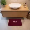 Nice - Bordeaux - Roze Badmat klein -sfeer1