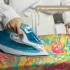 Geel - Roze - Blauw - Retro Wandkleed katoen klein -sfeer9