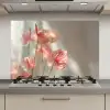 Bloemen - Stelen - Roze - Schaduw keuken achterwand spatscherm klein -3d_website