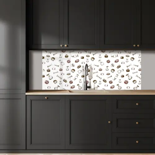 Snoep - Vintage - Chocolade - Design keuken achterwand 2 middel 871 -sfeer1