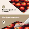 Groente - Rood - Tomaten Inductie beschemer met haakjes klein -ky-schoon-nl