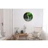 Jungle - Waterval - Planten - Water - Natuur Wandcirkel aluminium klein -woonkamer