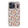 Muziek - Cassette - Patroon Telefoonhoesje iPhone 17 Pro klein 878 -3d