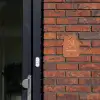 Terracotta - Klassiek Naambord Huisje klein -sfeer2