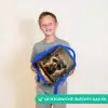 Bobby Bosboom Kinderrugzak - Blauw middel -sfeer1_NL