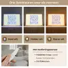100% that bitch - Blauw - Wit Light Box met kabel (Tafellamp) klein -USP_lichtkleurNL