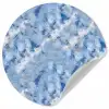 Vloeiend - Olie - Verf - Texturen Wandcirkel behangsticker klein 186 -3d