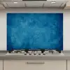 Beton - Blauw - Vintage - Structuur - Industrieel keuken achterwand spatscherm klein -3d_website