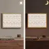 Klassiek - Motief - Terracotta Light Box met batterij (Wandlamp) middel 907 -sfeer3