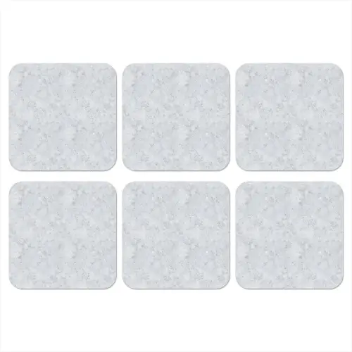 Grijs - Terrazzo-effect - Beton onderzetter kurk middel 366 -3d