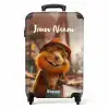 Bertus Bouwbever NBS - Handbagage koffer - Kinderen Unisex middel -productfoto_recht