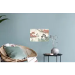 Jungle - Rustiek - Pastel Muursticker klein -plant