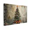 Kerstboom - Vintage - Kerst - Cadeau canvas 2cm klein -z3d