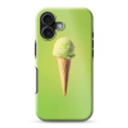 Hoorntje - Schepijs - Groen Toughcase MagSafe Apple iPhone 17 klein -3d