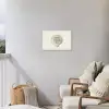 Schelp - Quote - Groen Tuinposter op houten frame 2 cm dik klein -sfeer1