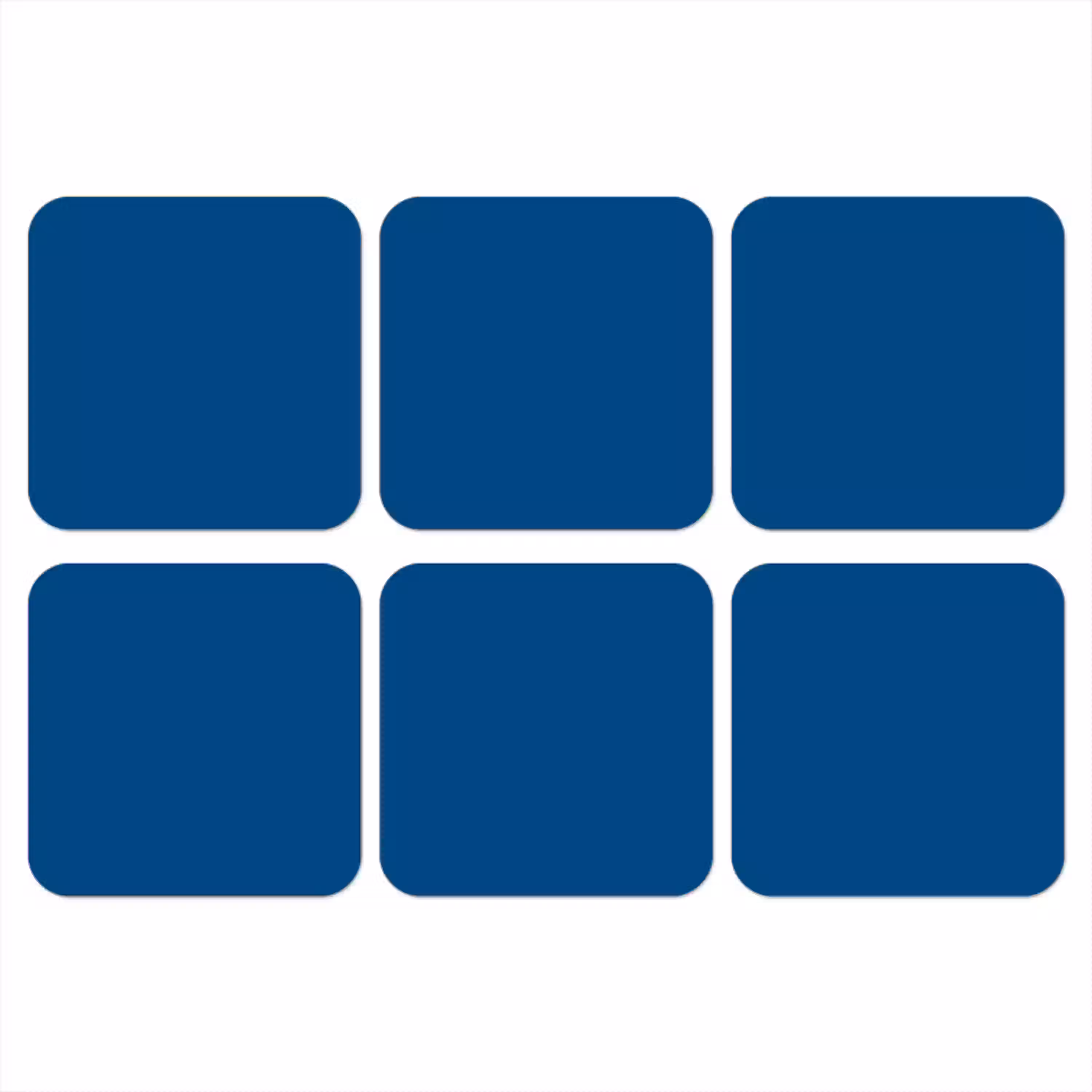 Free - Groove - Blauw onderzetter kurk middel 366 -3d