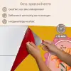 Lelie - Oranje - Lijst - Ovaal keuken achterwand spatscherm klein -spatscherm_NL