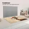 Kerst - Hert - Gewei - Rood Inductie beschermer vinyl 3mm klein -wsfeer7_website