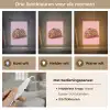 Taco - Kleurrijk - Edelstenen - Goud Light Box met kabel (Tafellamp) klein -USP_lichtkleurNL
