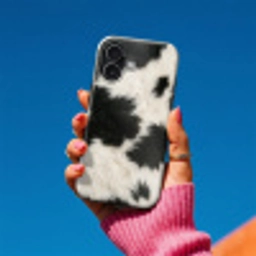 Bont - Textuur - Zwart - Wit Toughcase MagSafe Apple iPhone 17 klein -Sfeer1V
