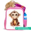 Baby aap Kinderrugzak - Roze middel -inhoud_NL