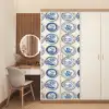 Borden - Bomen - Planten - Blauw deurposter klein 289 -sfeer3