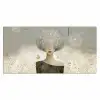 Pluis - Vrouw - Beige Muismat XXL klein -3d_leeg