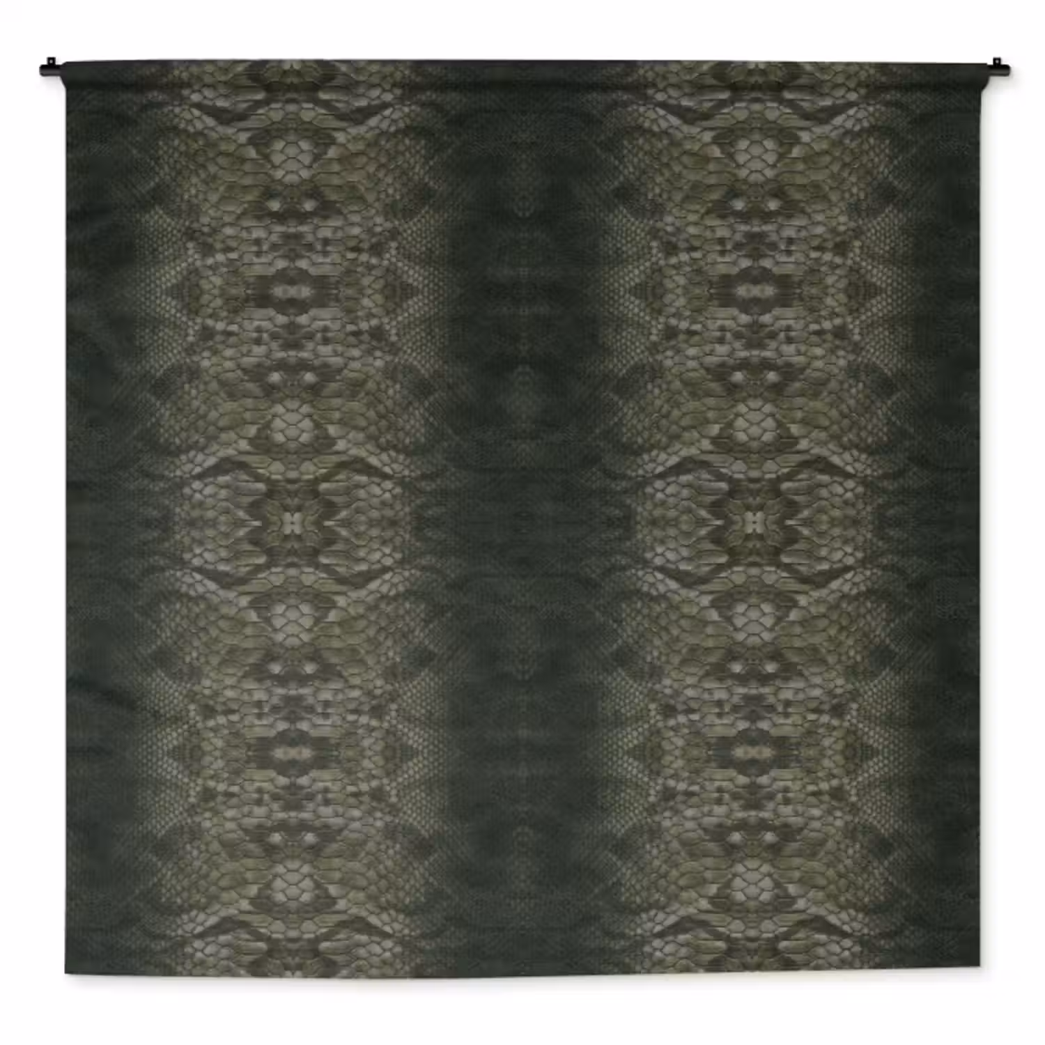 Wandkleed - Slang - Boa - Mos - Groen