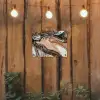 Marmerlook - Goud - Zwart - Glitter - Chic tuinposter los doek klein -sfeer1