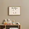Hond - Gevlekt - Bruin - Stippen Light Box met batterij (Wandlamp kind) middel -sfeer2_kind