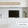 Zonnestraal - Zwart - Goud - Stippen keuken achterwand spatscherm klein 900 -sfeer4_FR